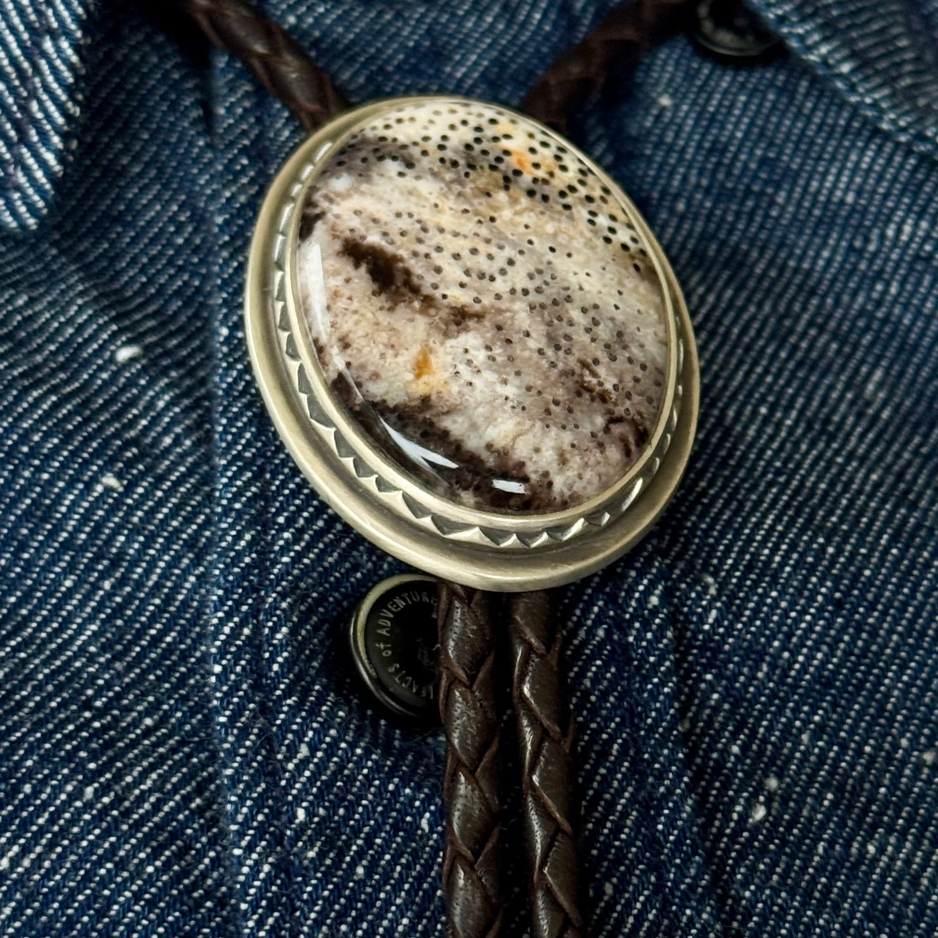 Utah Petrified Palm Wood Bolo
