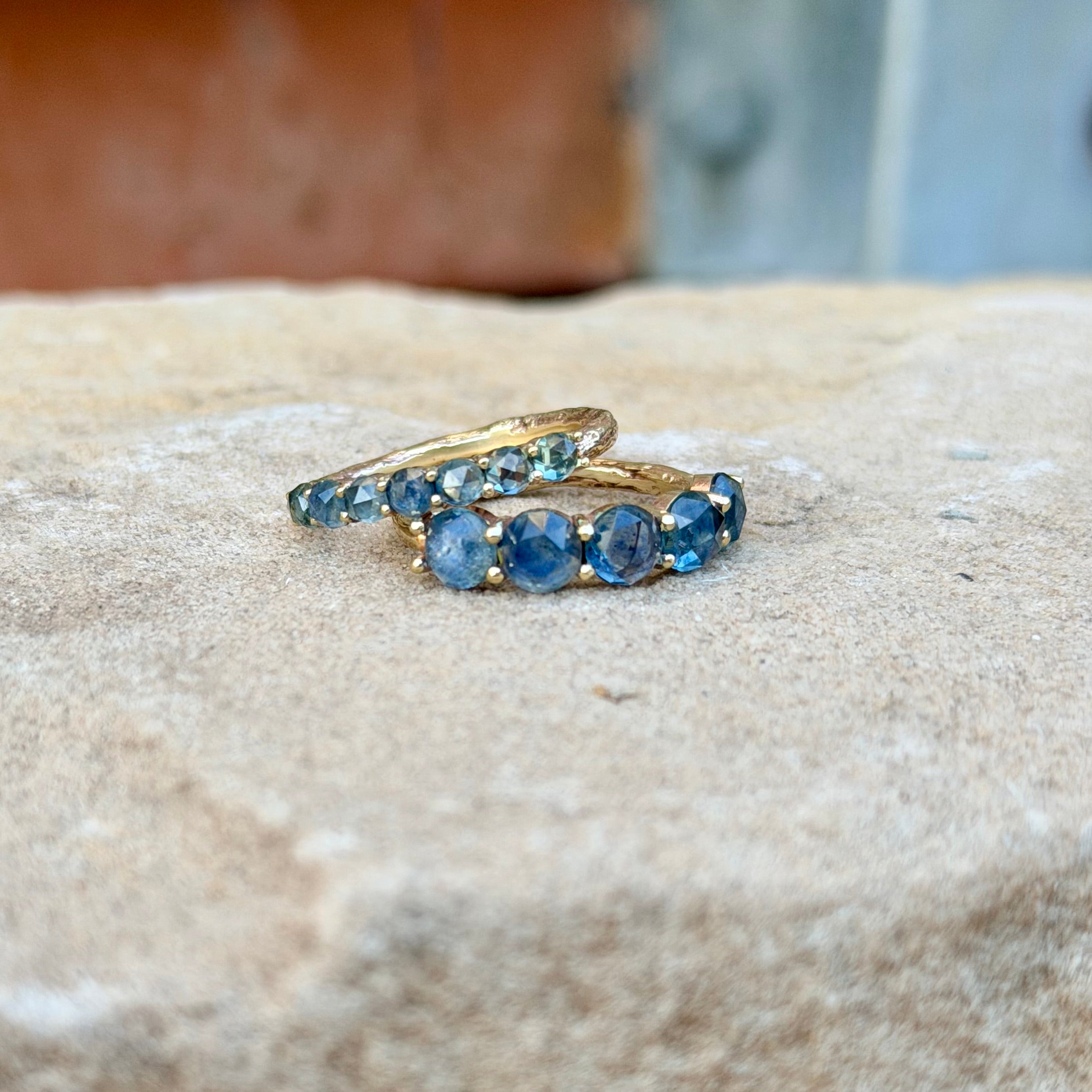 Deep Roots Montana Sapphire Band
