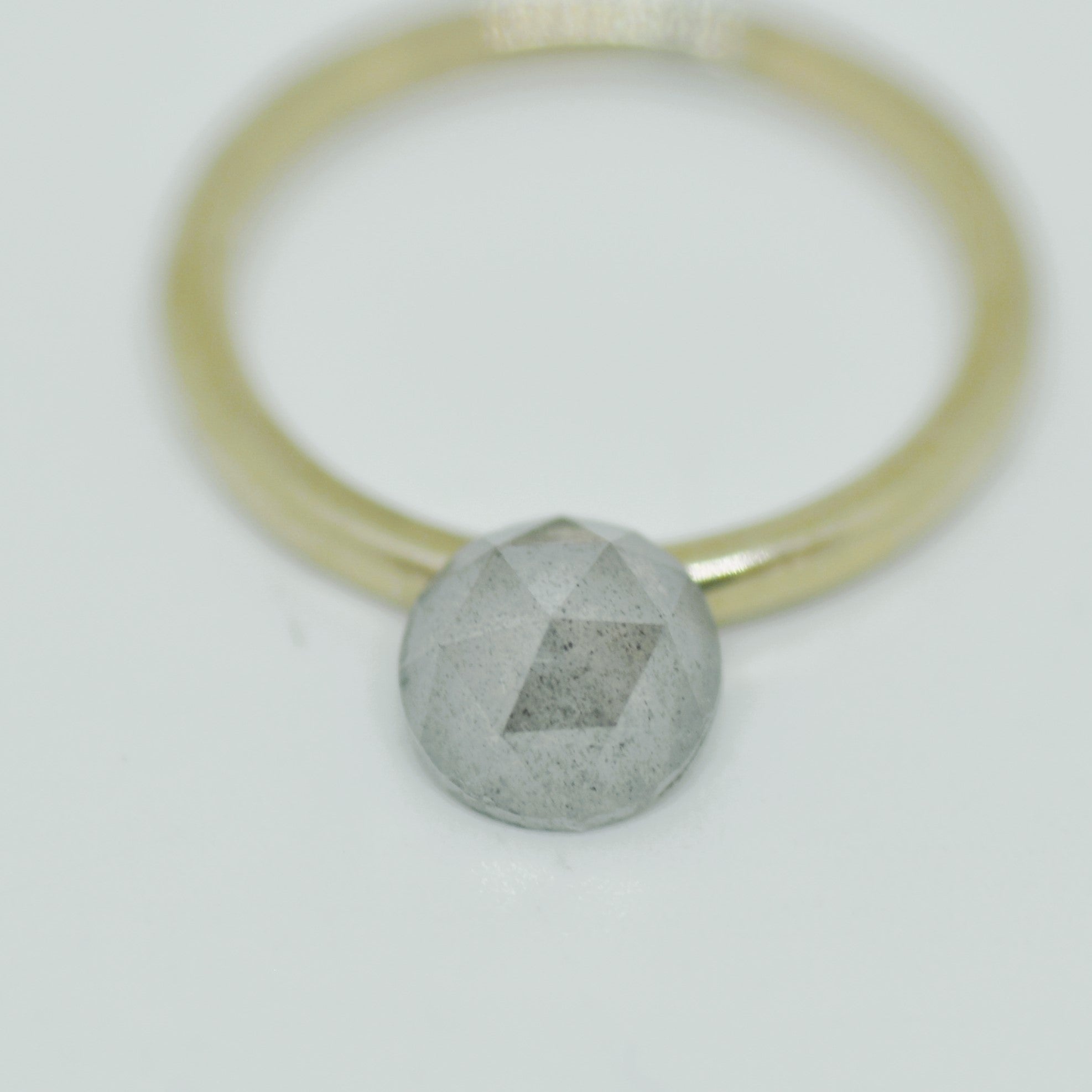 1.65 CT Salt and Rose Cut Pepper Diamond