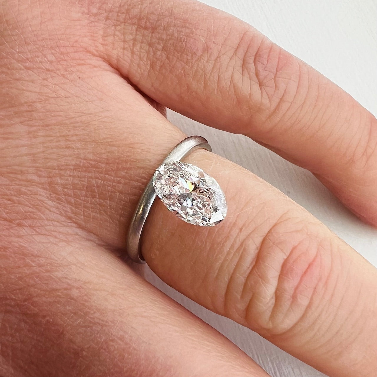 Oval Lab Grown Brilliant Diamonds
