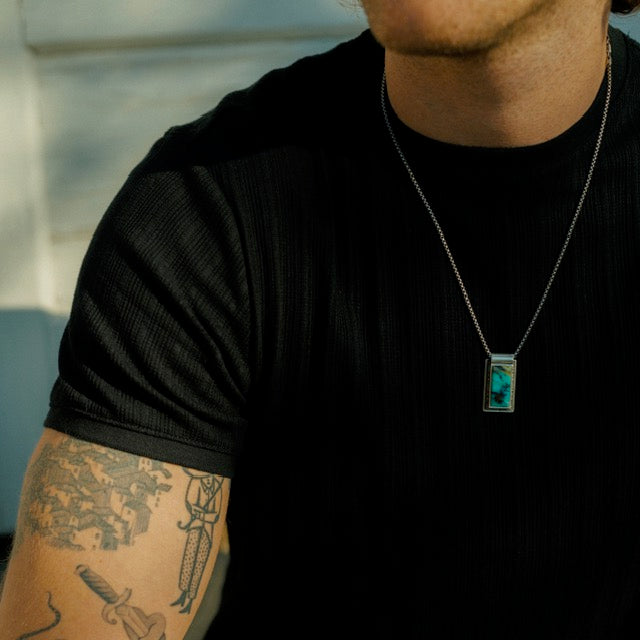 Nacozari turquoise necklace | Necklace | Scott James Jewelry