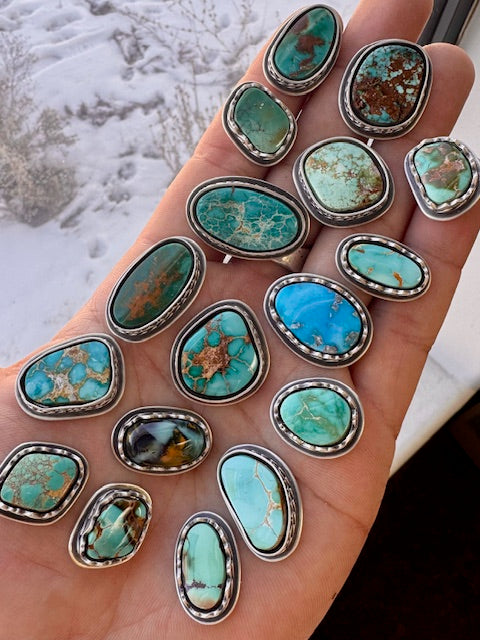 Way of the Water Necklace or Ring - Open Bezel
