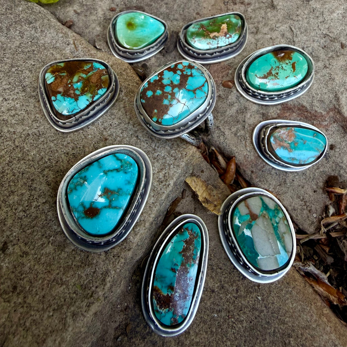 Original Turquoise Rings
