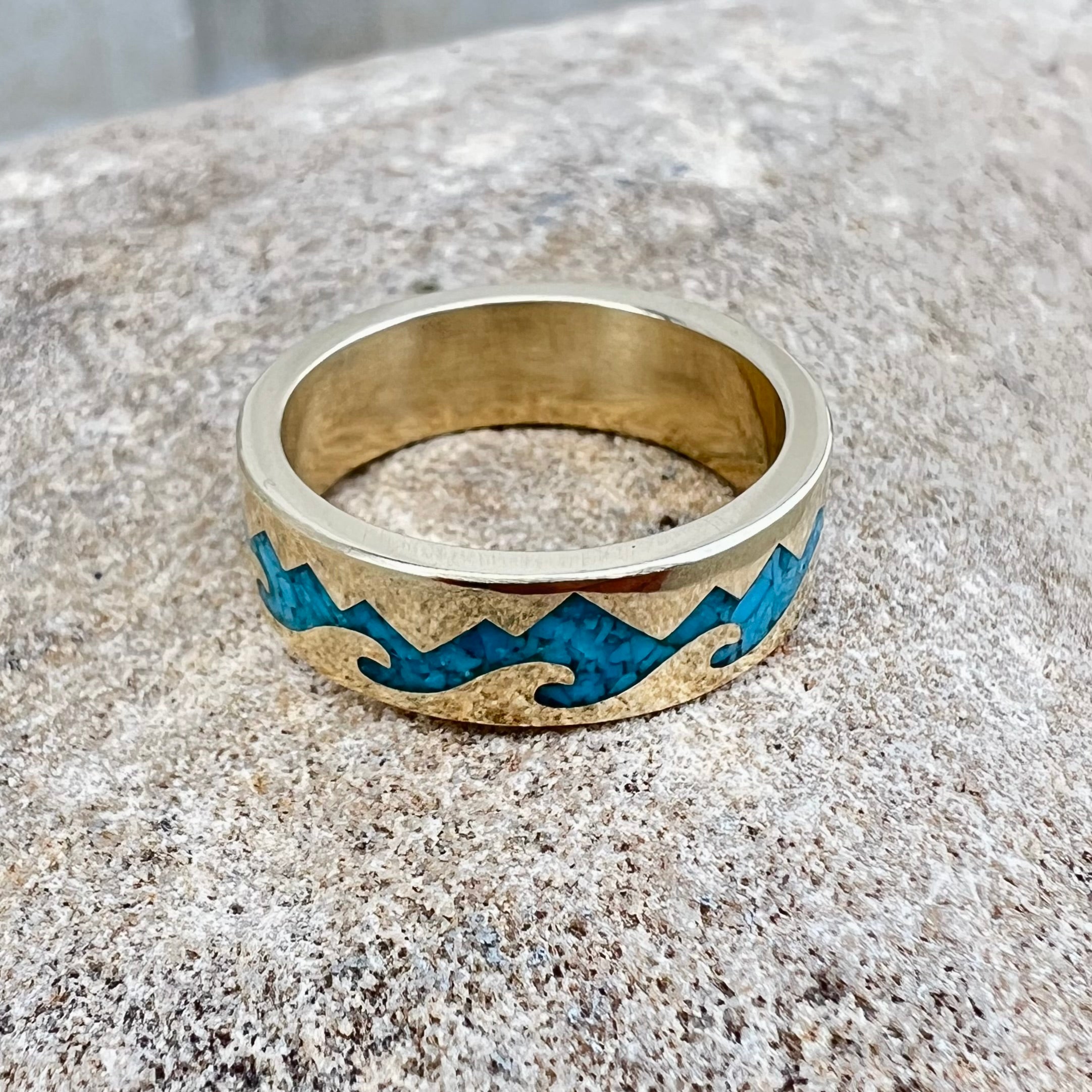 Mountains Above Sea Below Inlay