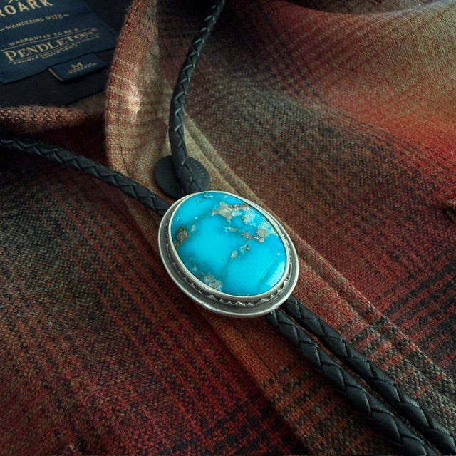 Kingman Turquoise Bolo