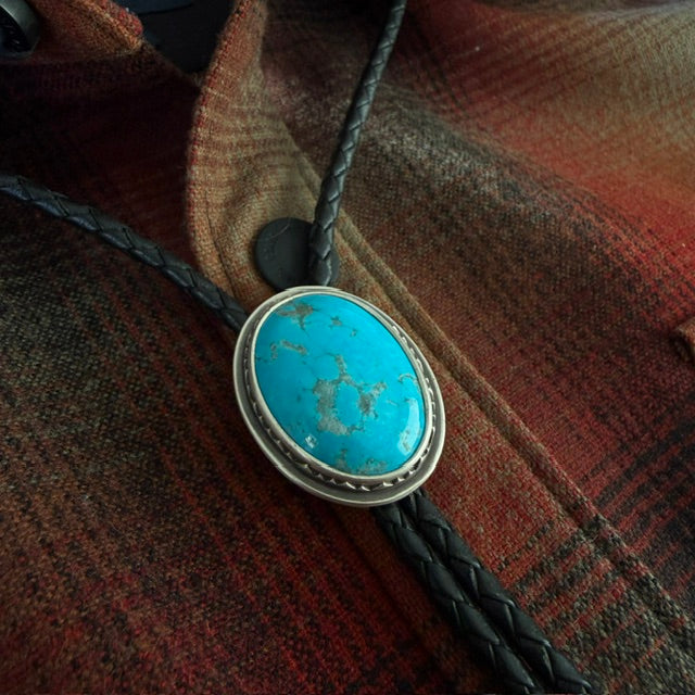 Kingman Turquoise Bolo