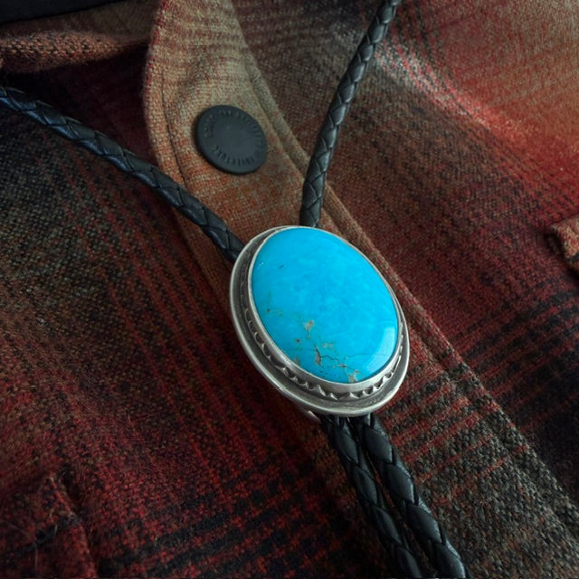 Kingman Turquoise Bolo
