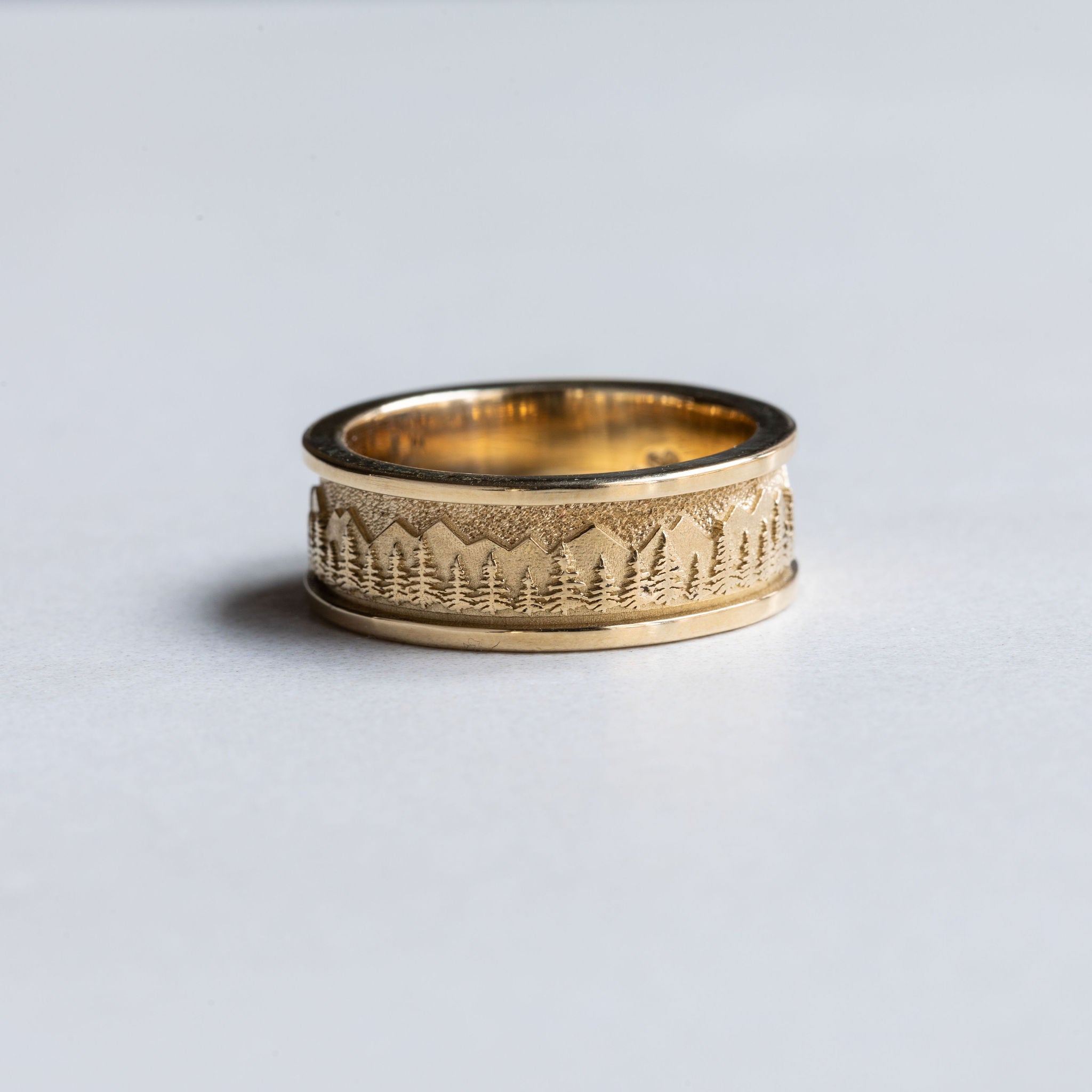 14K Gold Alpine Band