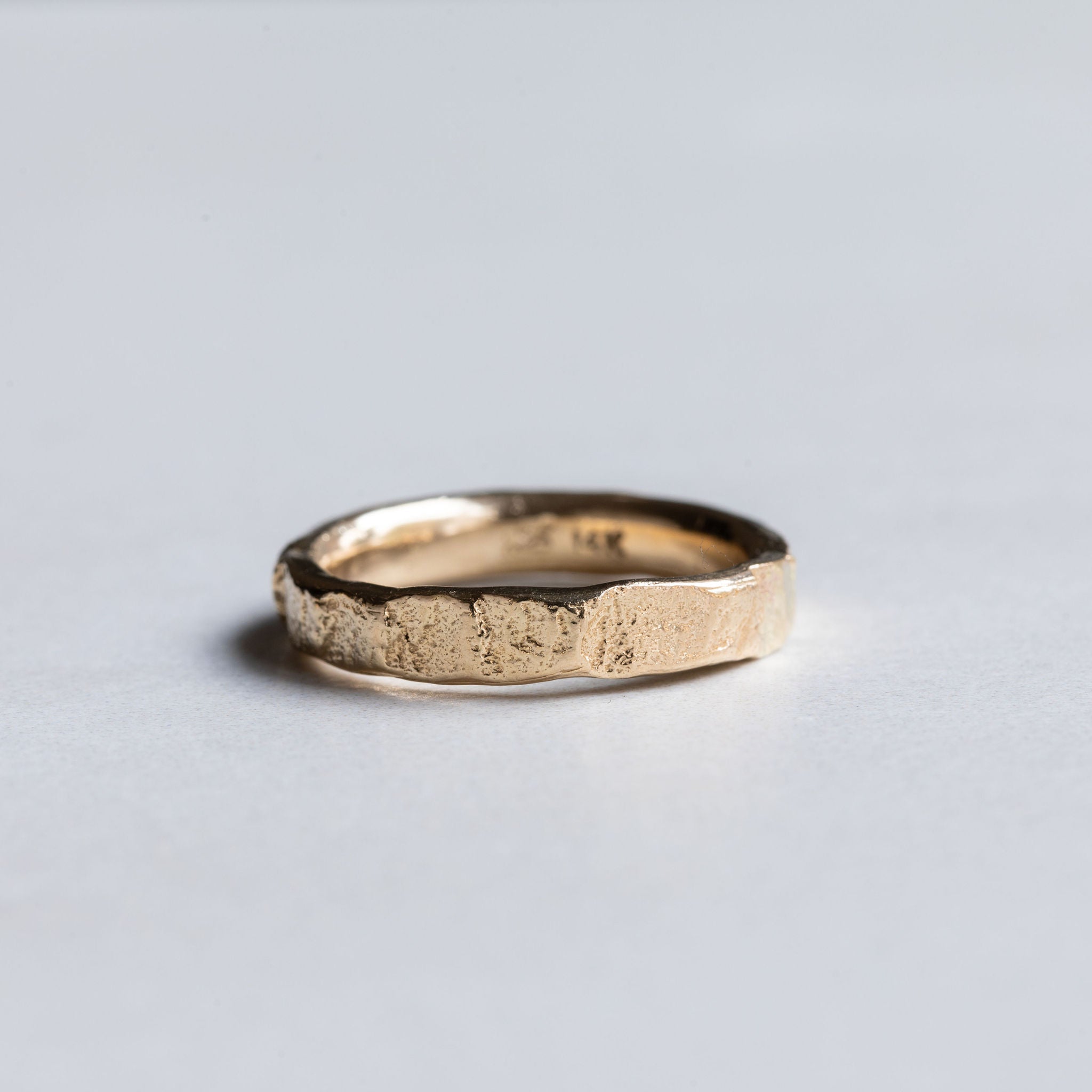14k Gold Desert Sandstone Ring