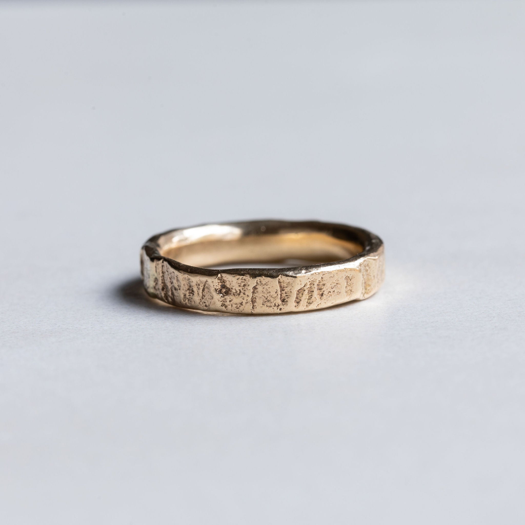 14k Gold Desert Sandstone Ring