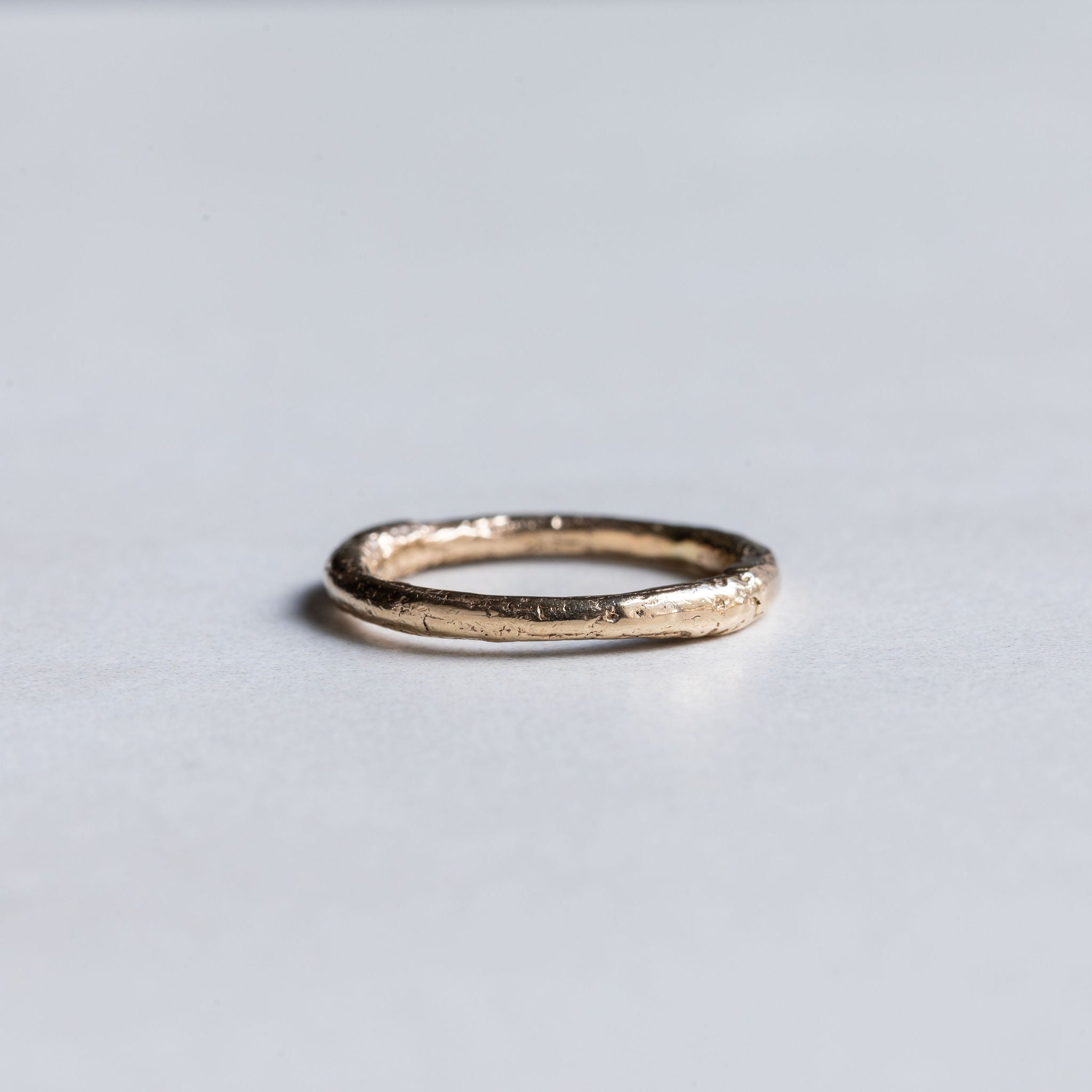 14K Gold Branch Band
