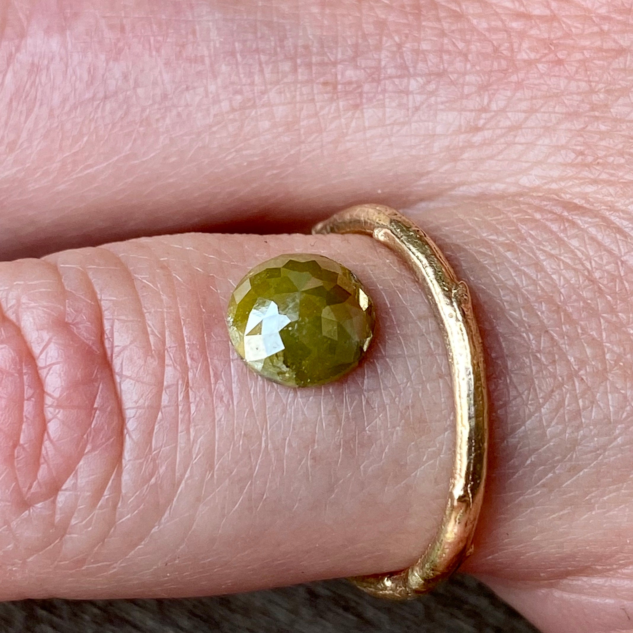 1.25 CT Green Diamond