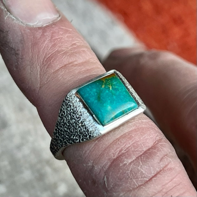 Square Turquoise Signet