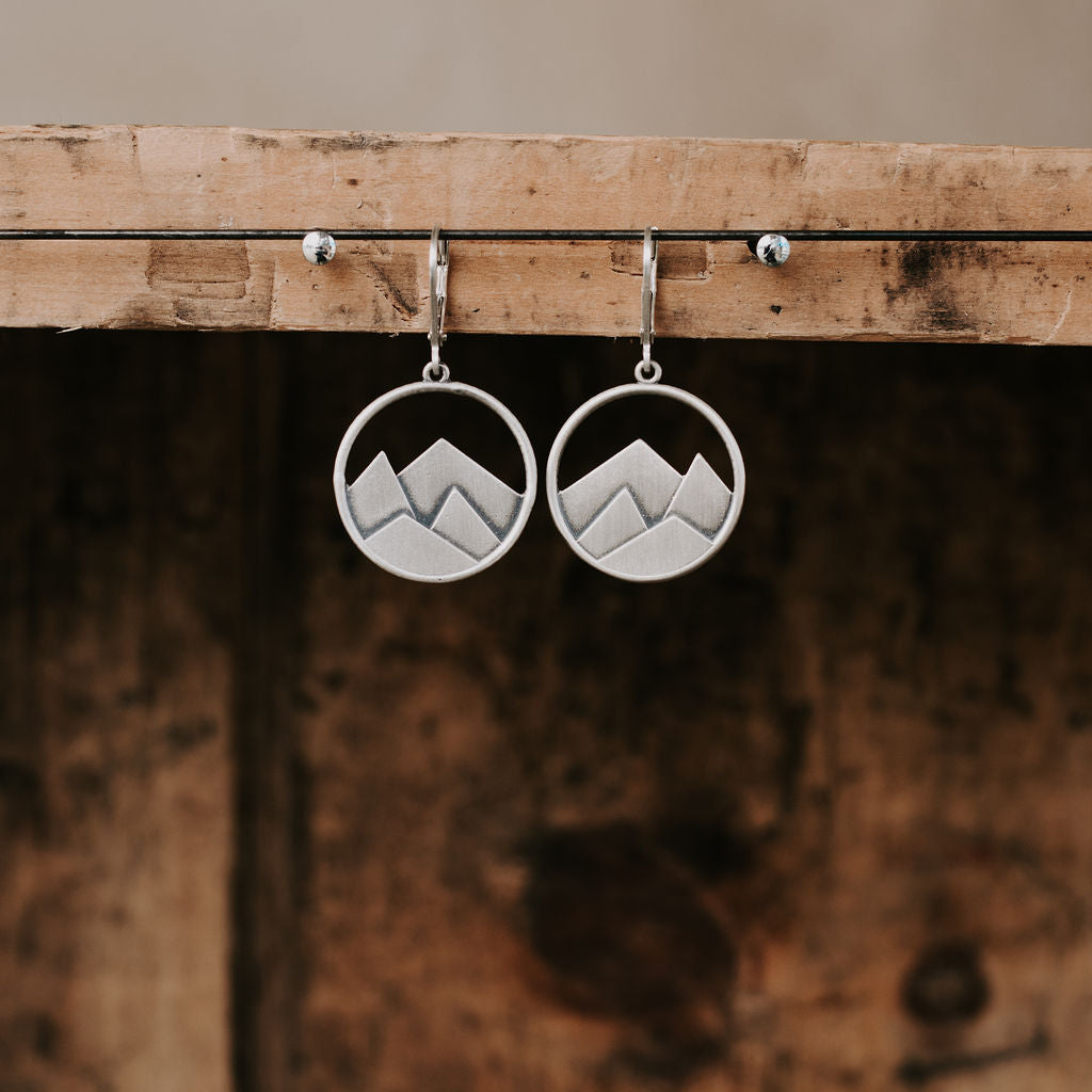 Mountain Earrings Large