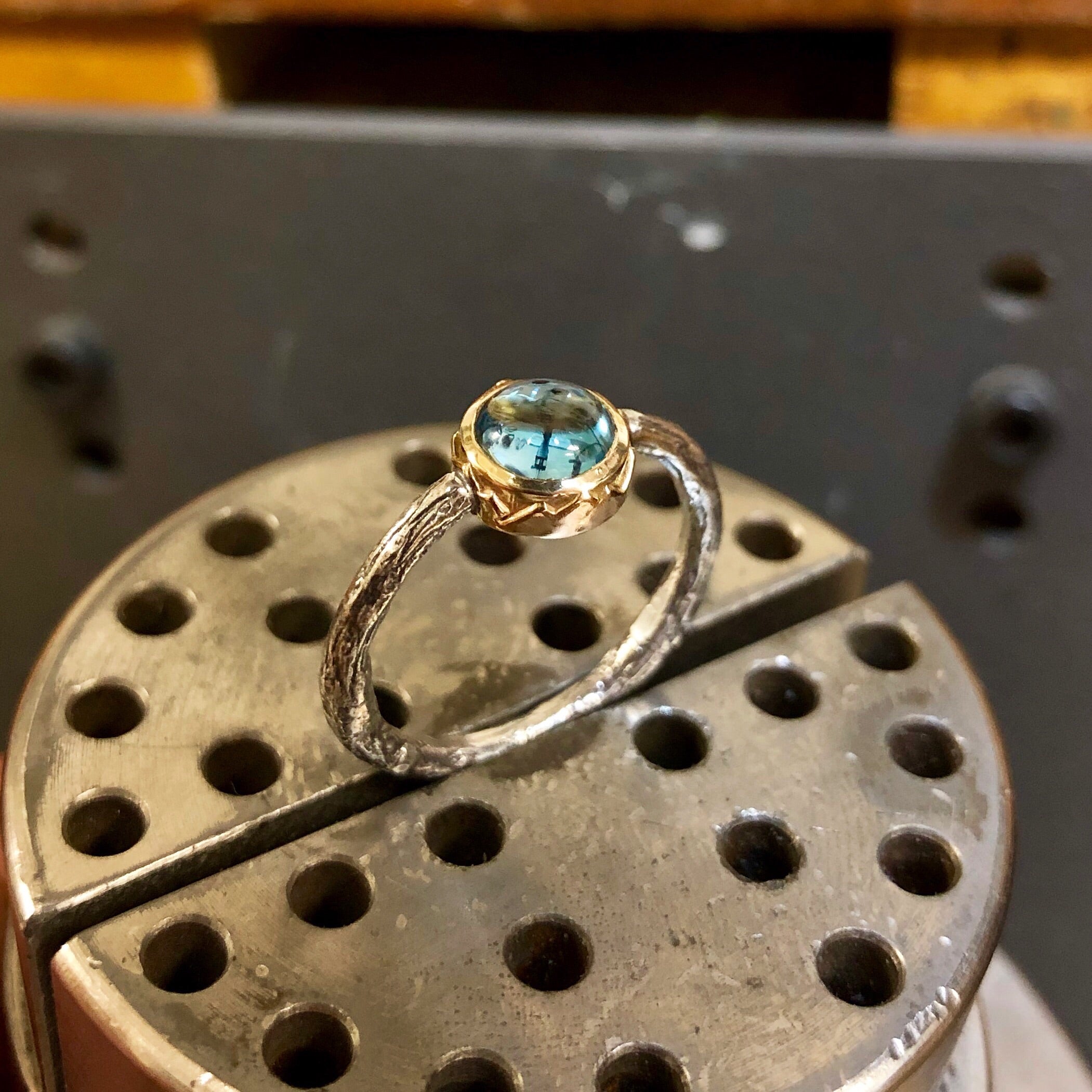 Blue Skies Mountain Ring