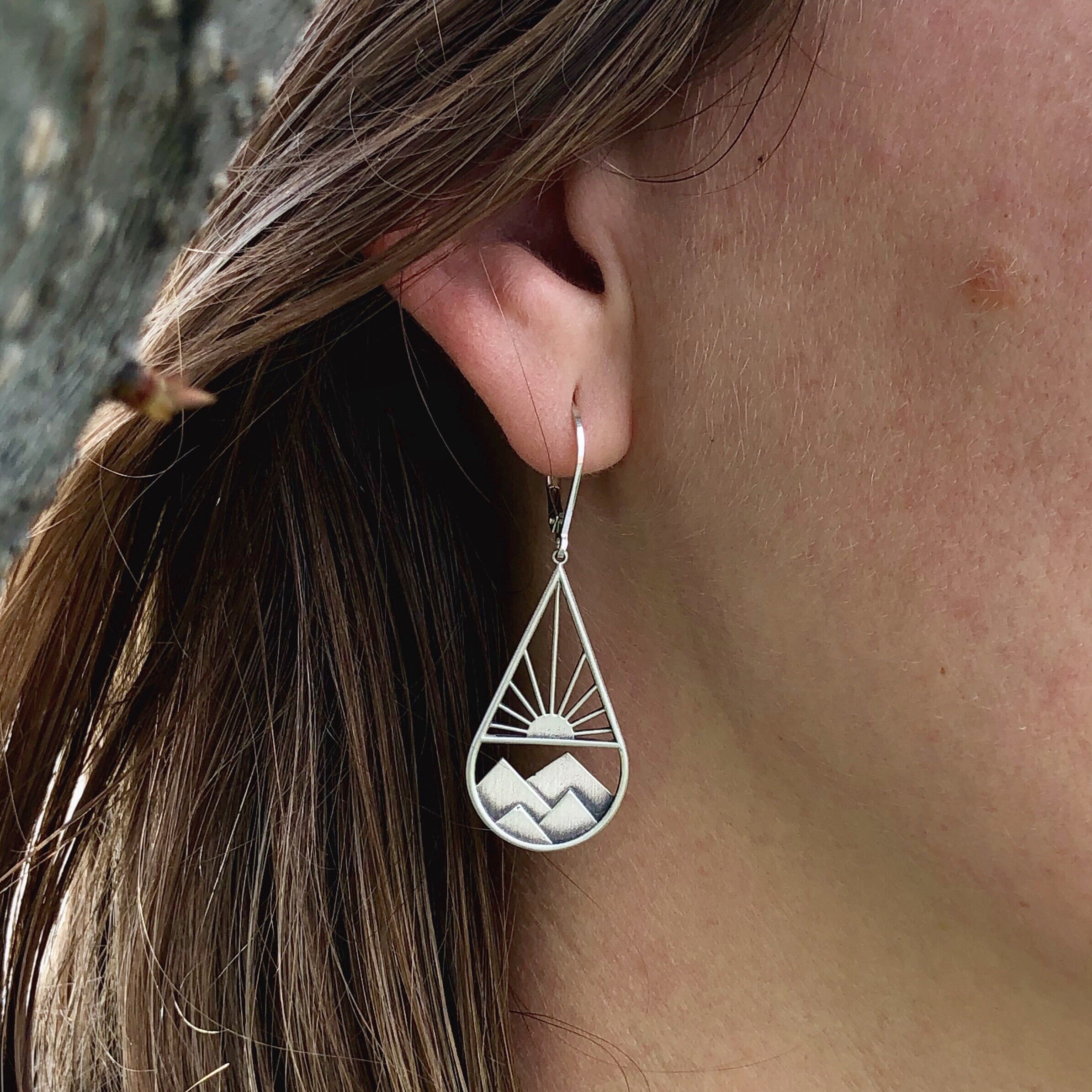 Mountain Sunshine Drop Earrings