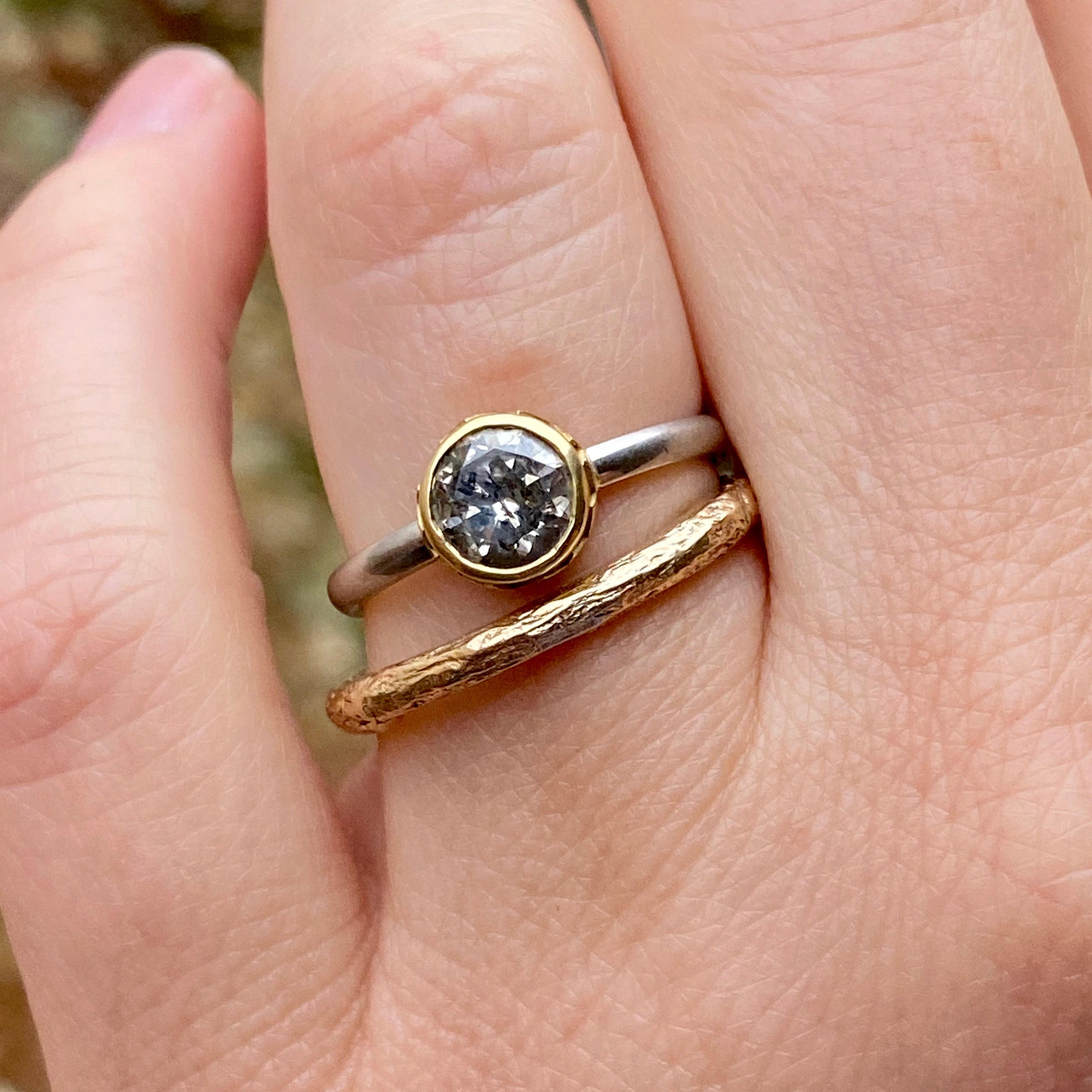 Mountain Silhouette Setting