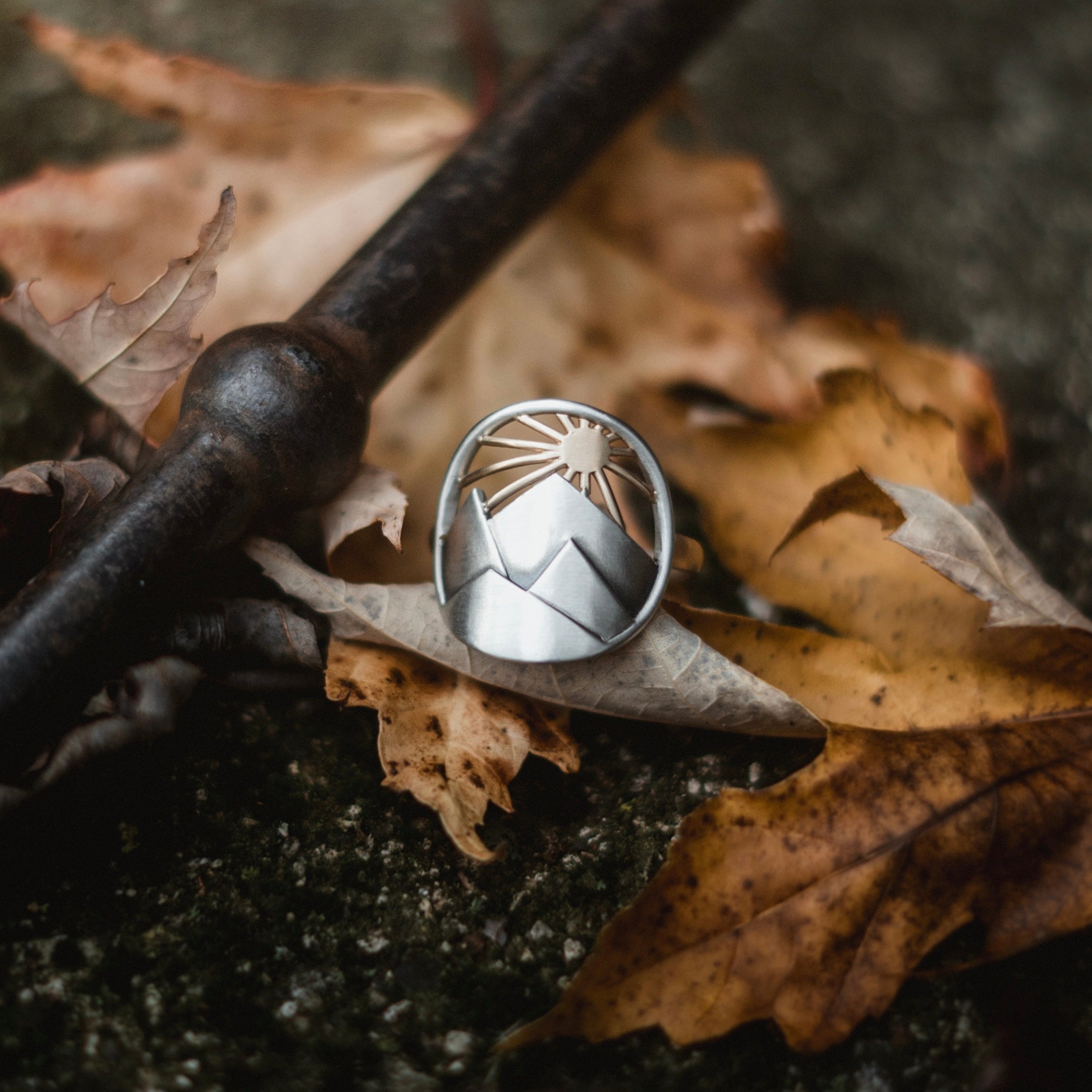 Mountain Sunrise Ring