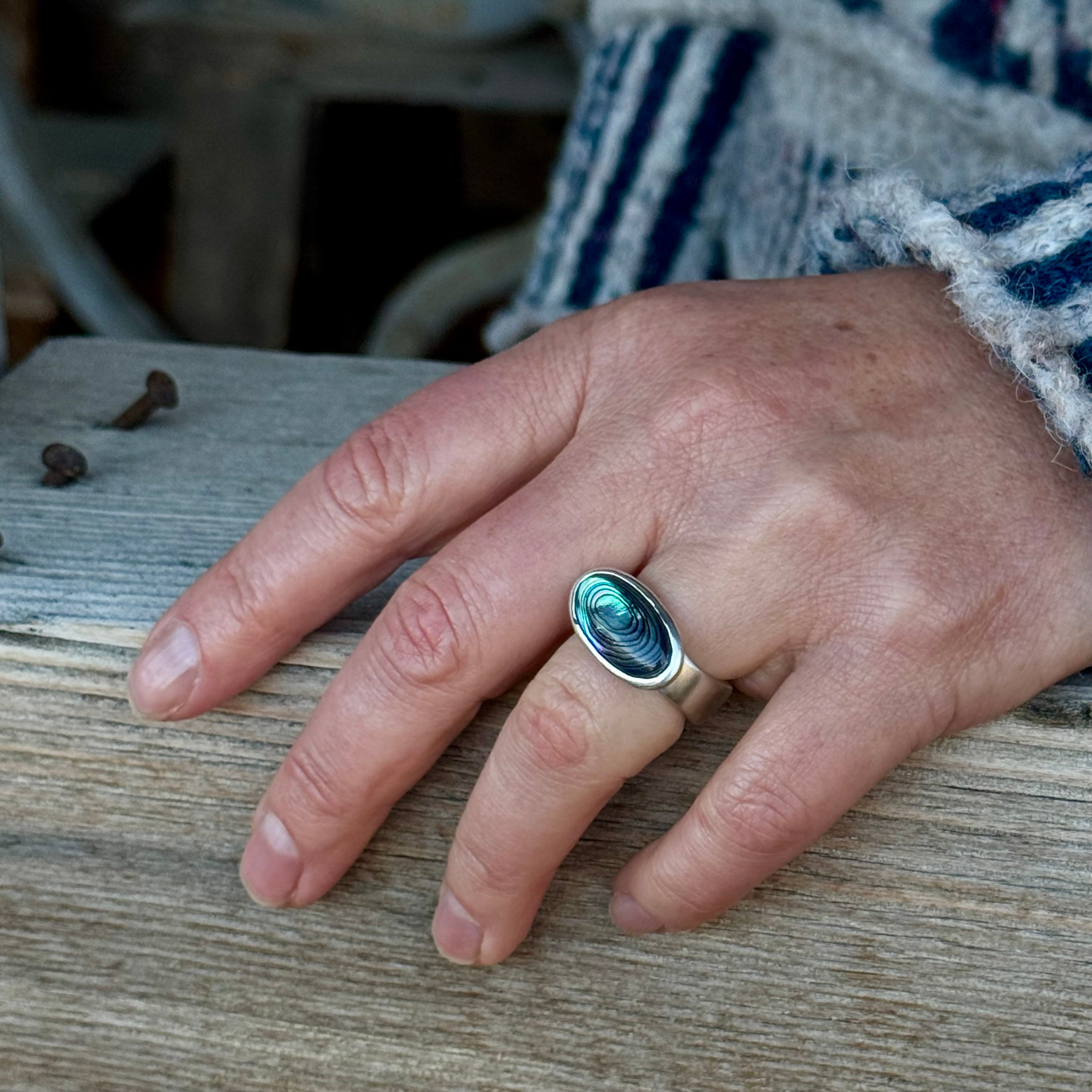 Abalone Nomad Ring