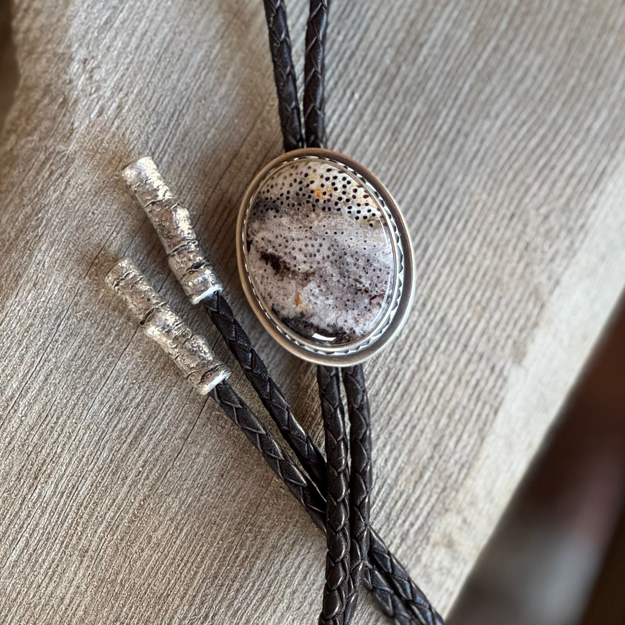 Utah Petrified Palm Wood Bolo