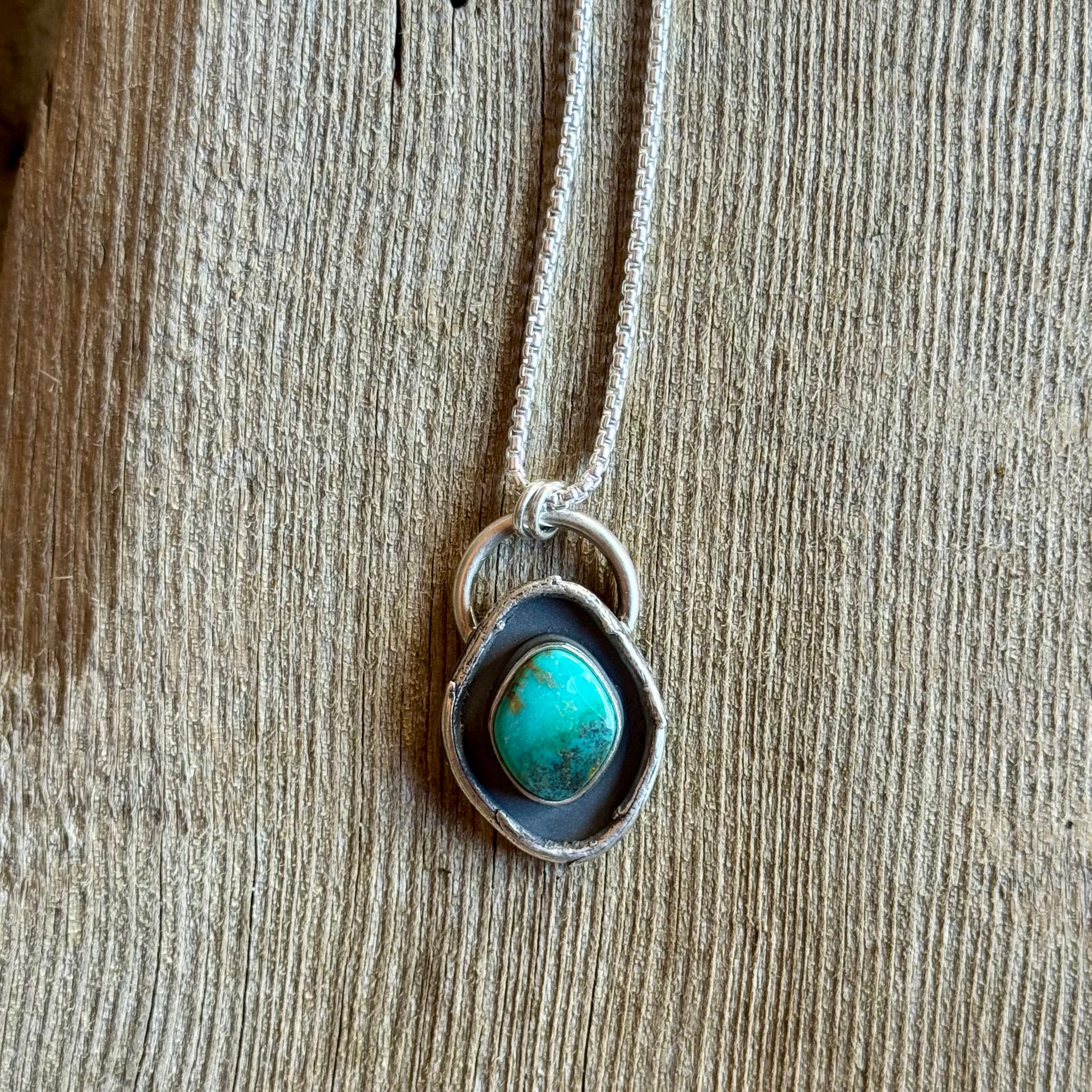 Sage and Sky Necklace