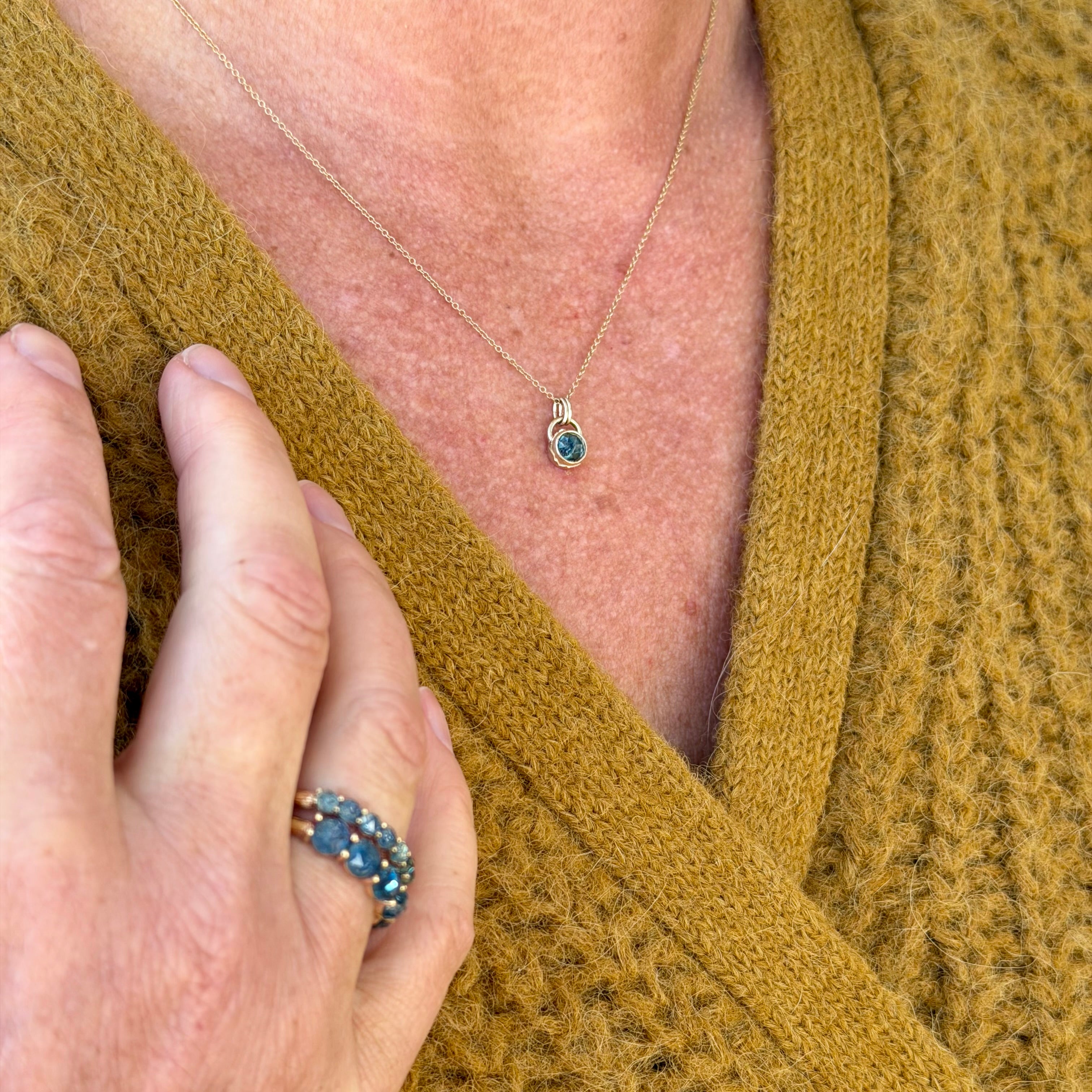 Montana Sapphire Necklace