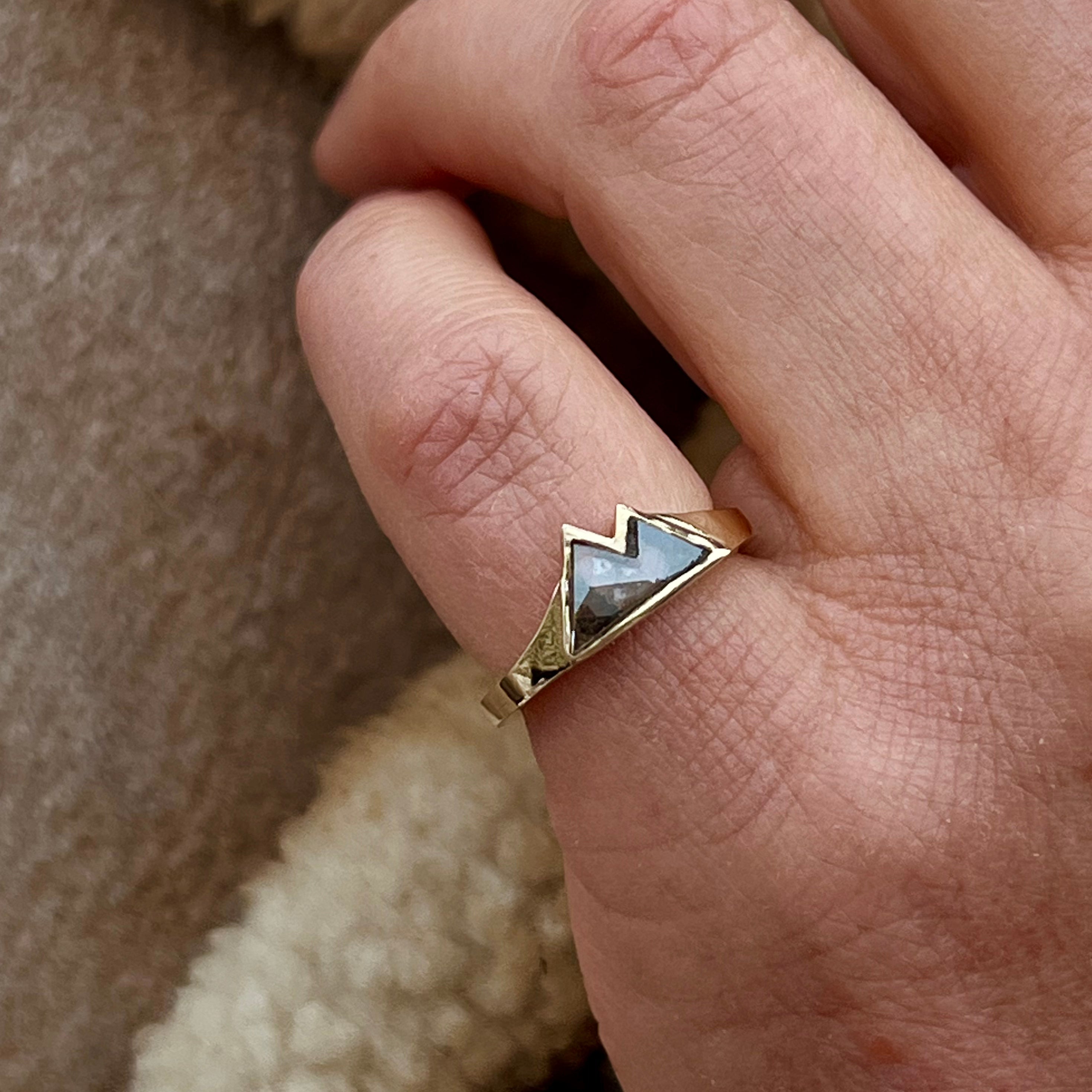 Skadi Diamond Mountain Ring