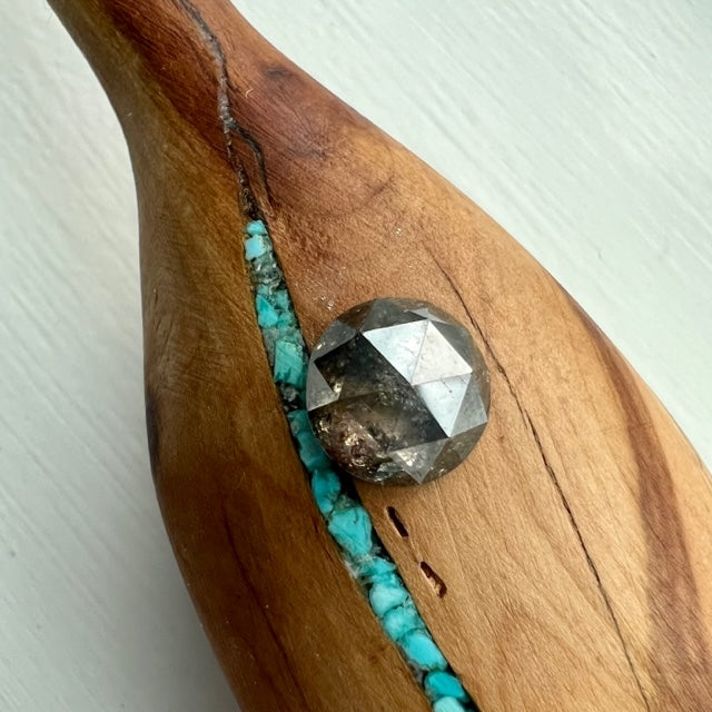 2.34 CT Salt and Pepper Diamond