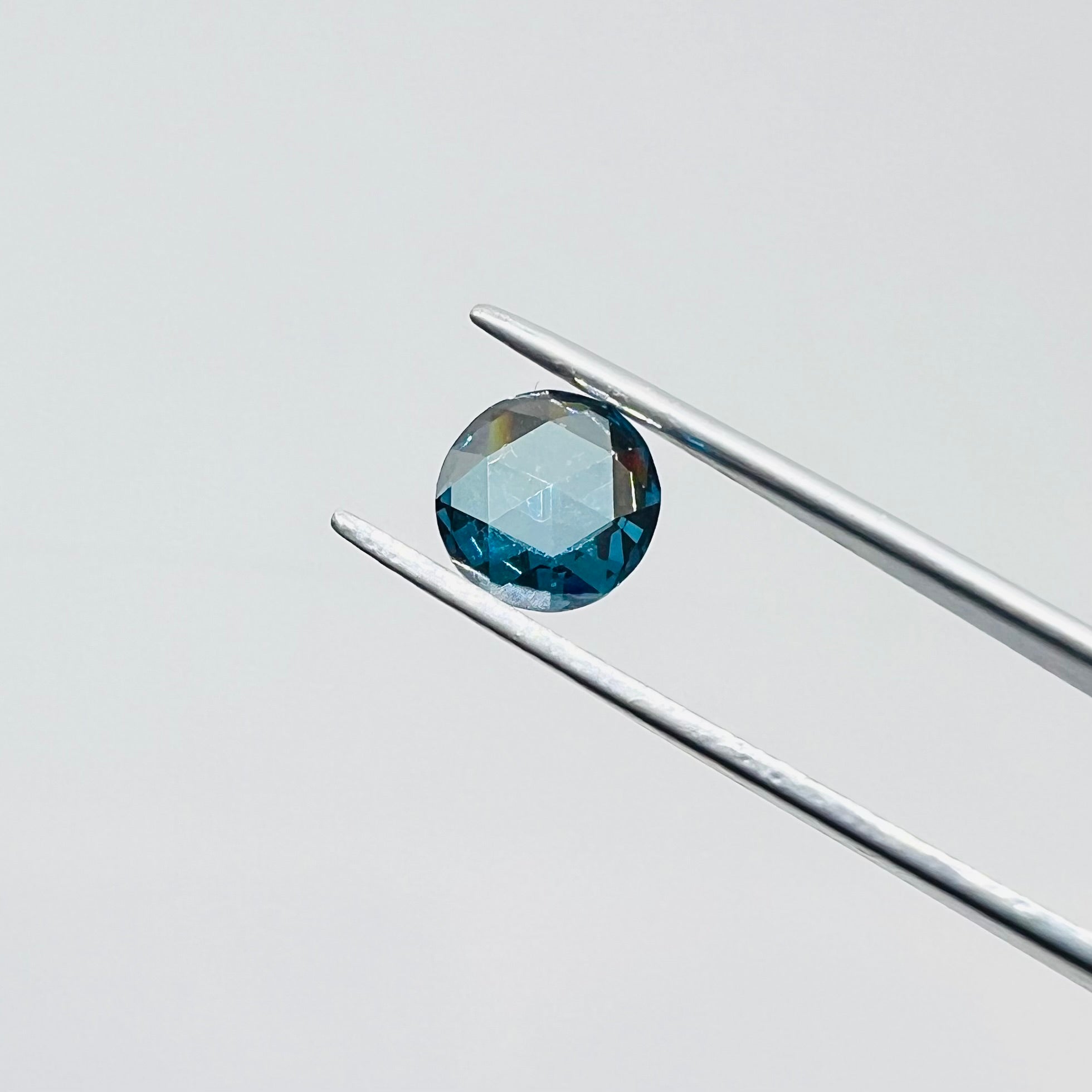 Blue Rose Cut Lab Grown Diamond