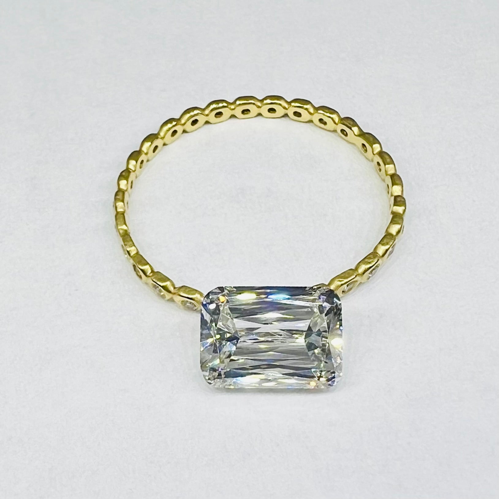 Emerald Cut Lab Grown Diamond