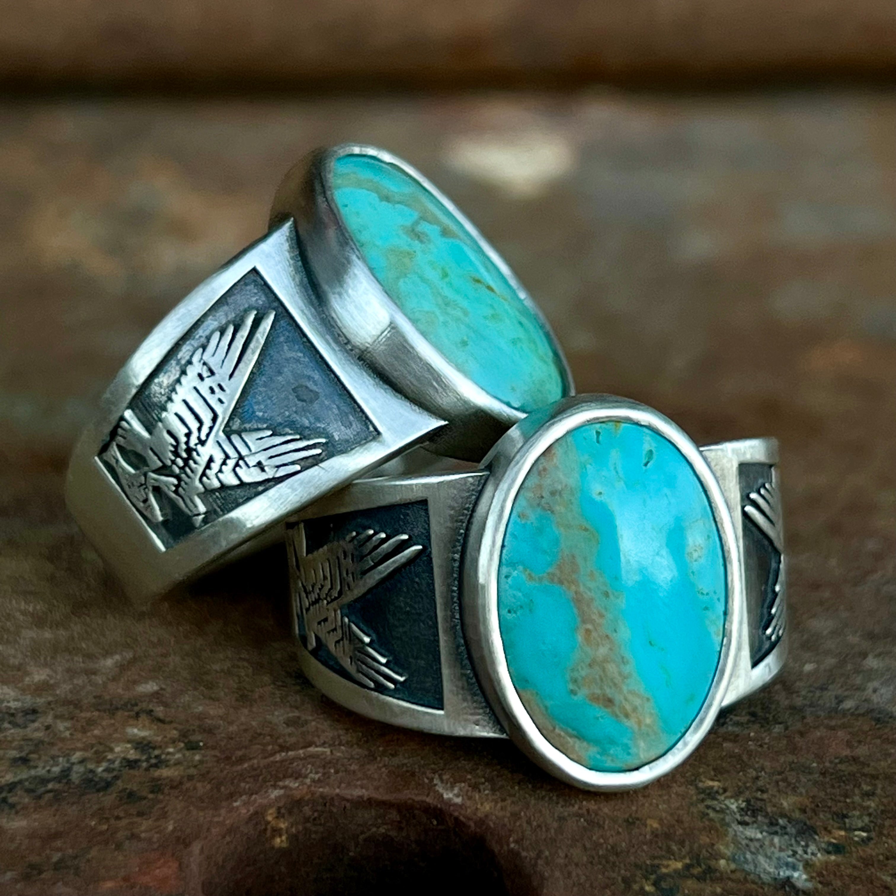 Skybound Turquoise Ring