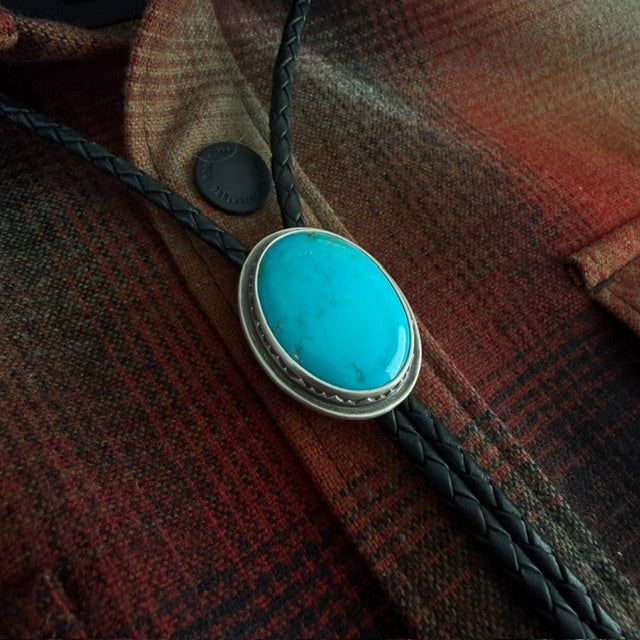 Kingman Turquoise Bolo