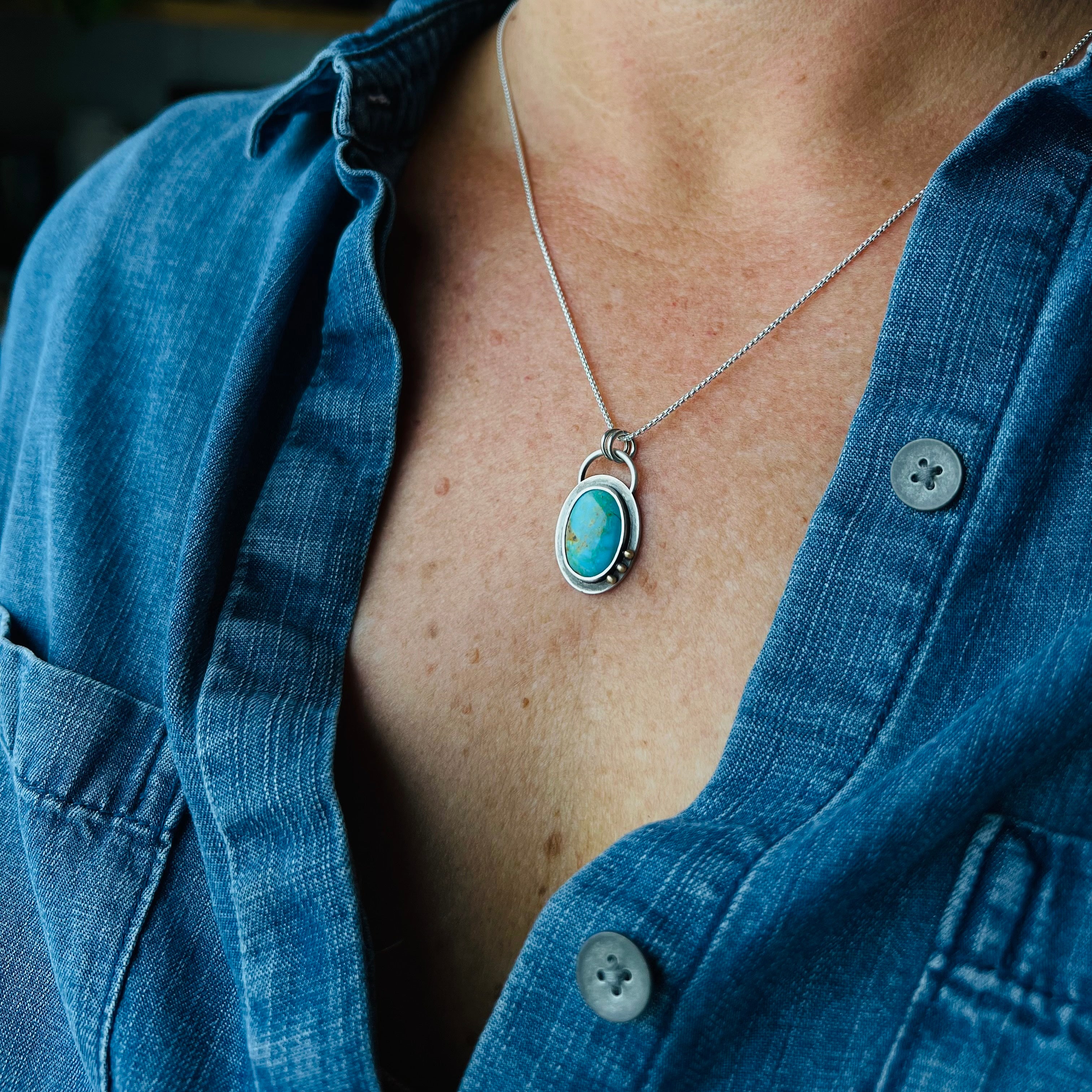 Golden Seeds Necklace