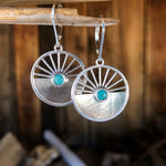 Turquoise Sunset Earring
