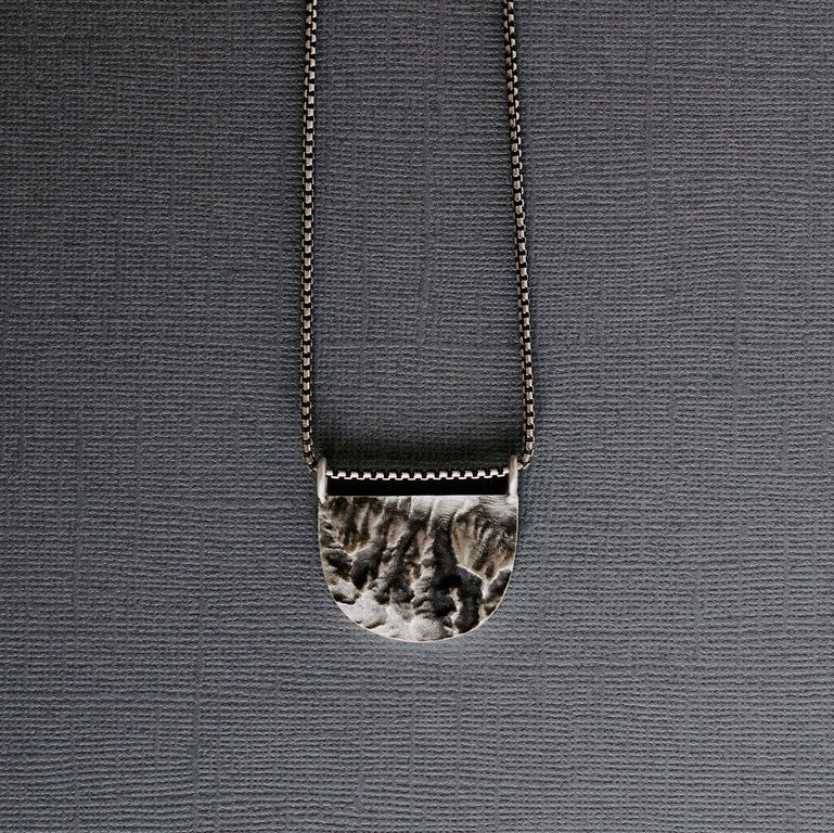 Teton Topography Necklace