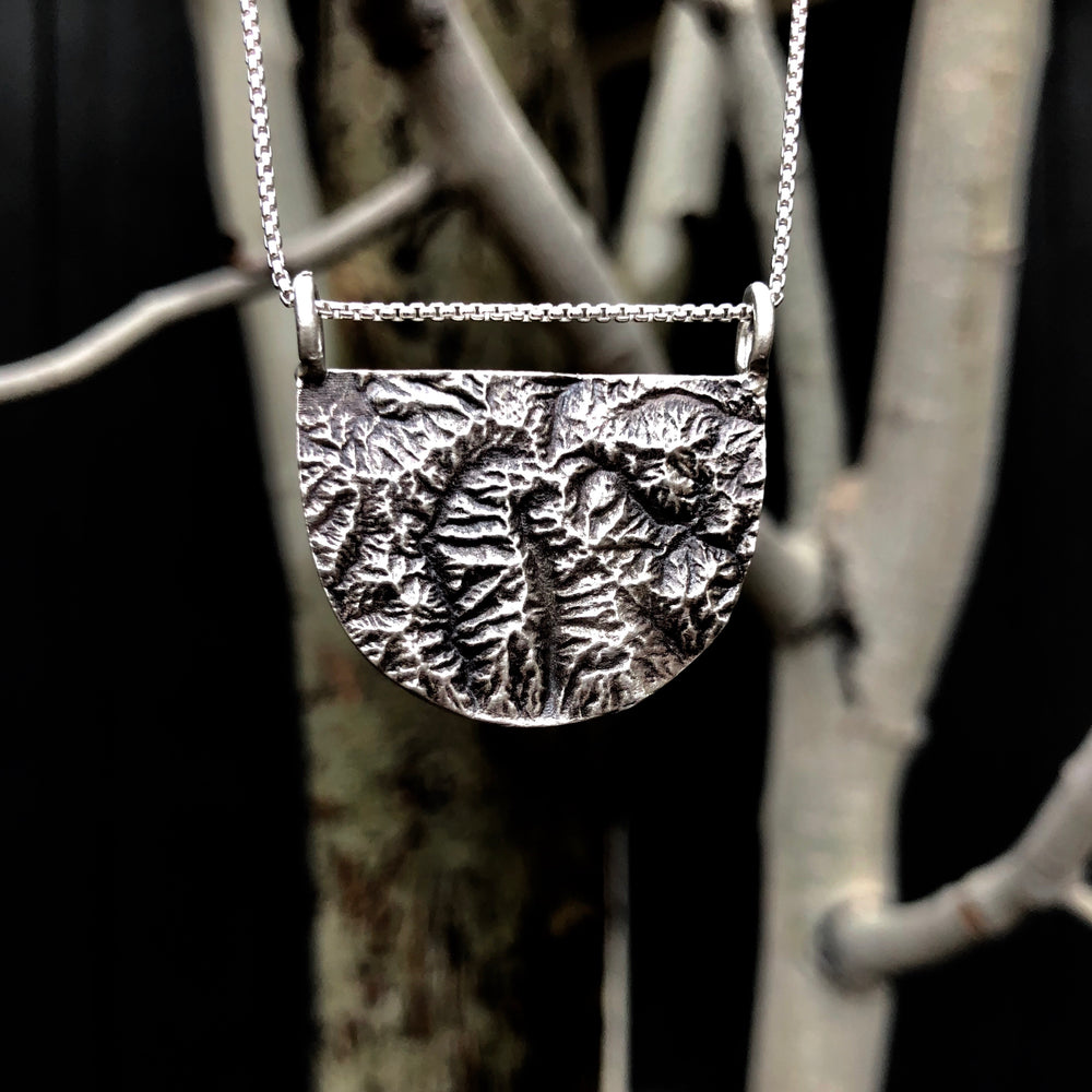Wasatch Topography Necklace