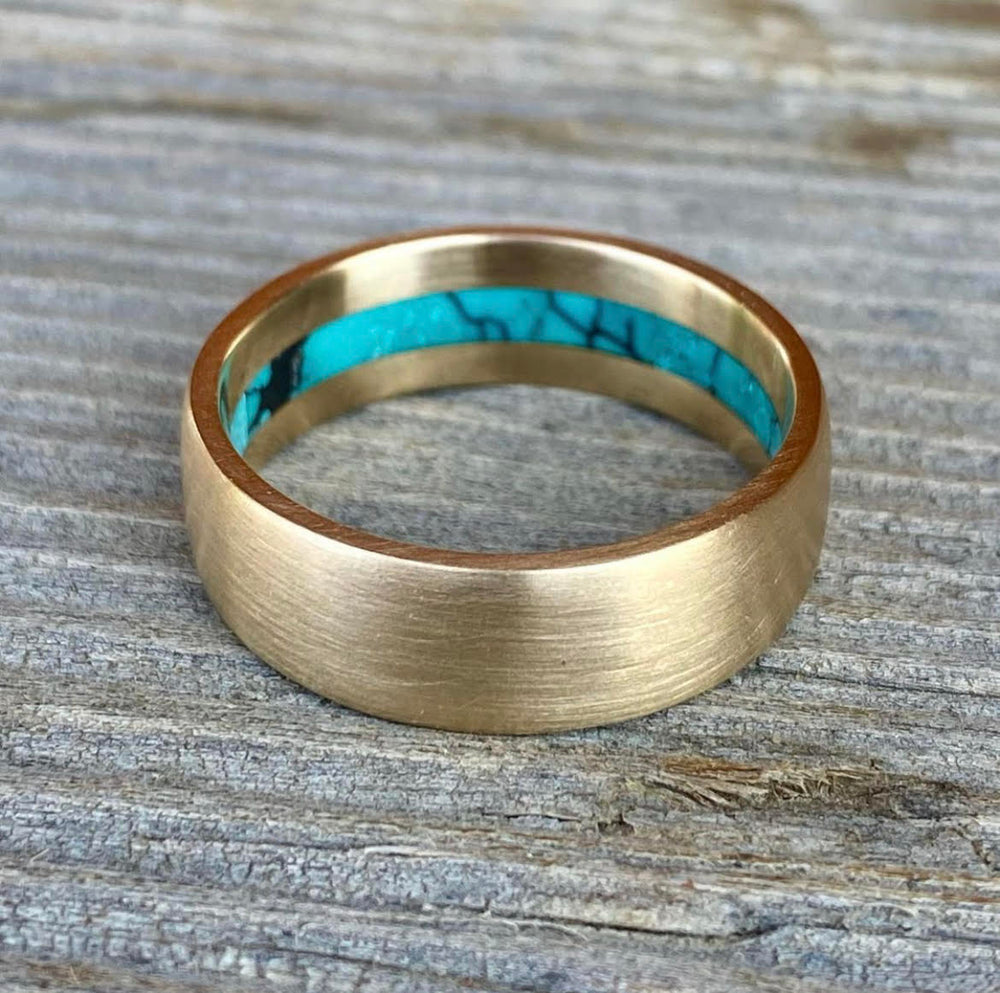 Inlay within ring | Ring | Scott James Jewelry